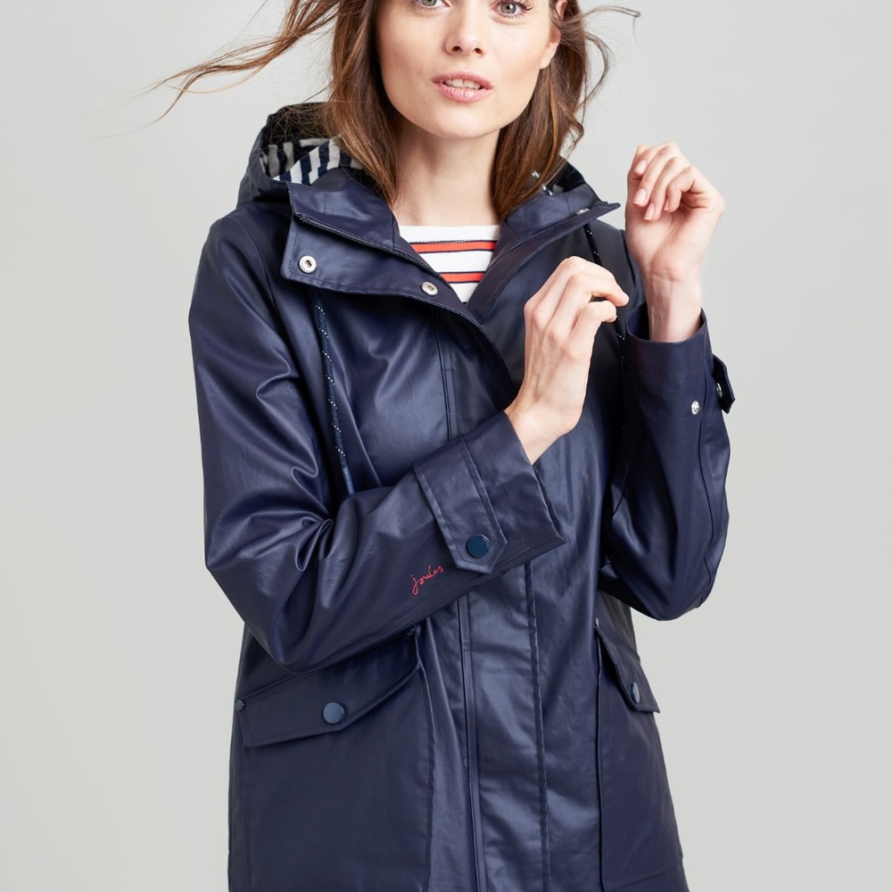 NWT • Joules • Sailaway Waterproof Raincoat • US2
